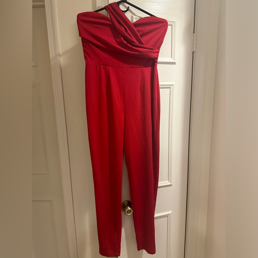 Paint The Town Red Sleeveless Bodysuit